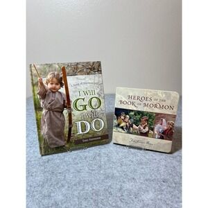 Lot‎ of 2 LDS Mormon Children's Picture Books – Faith-Based Stories